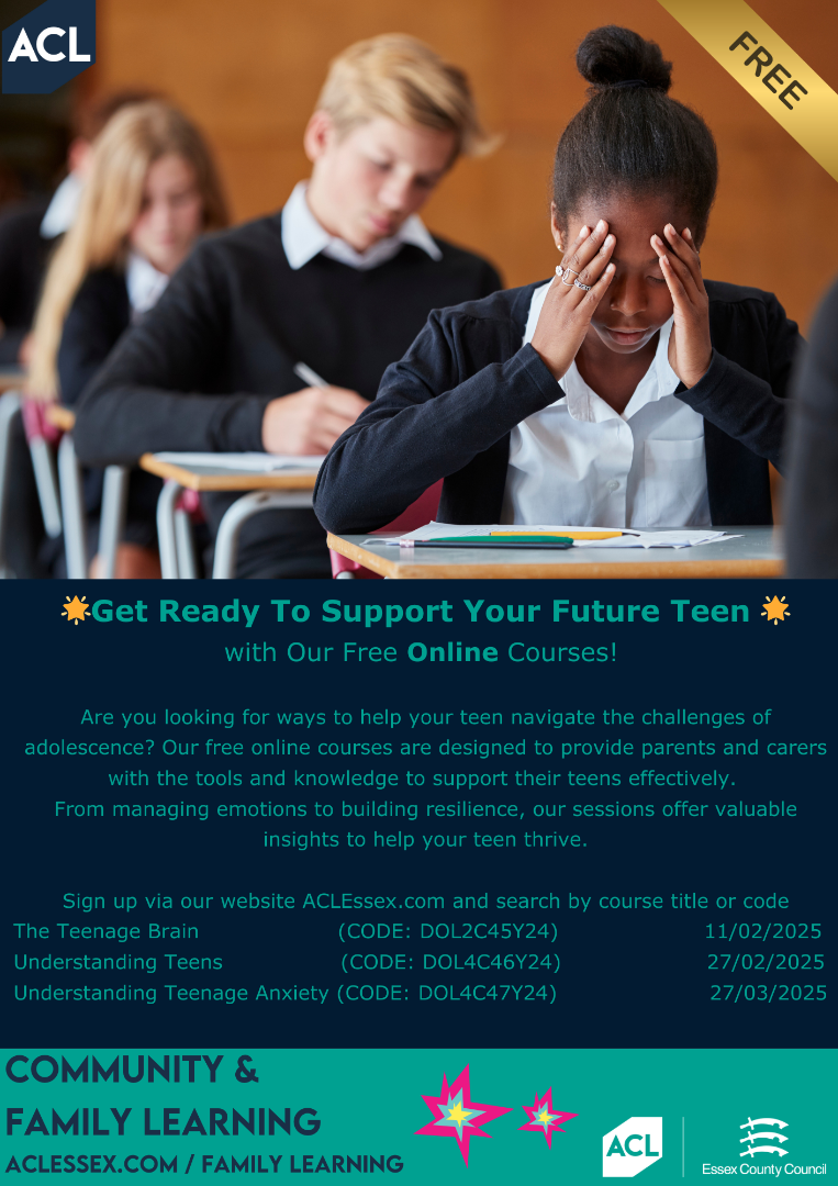 Supporting Teens poster