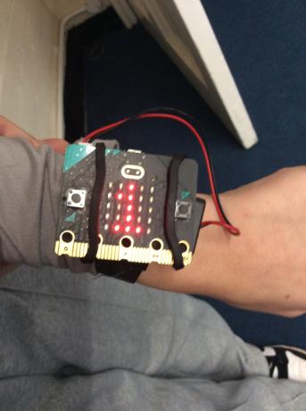 Microbit running program