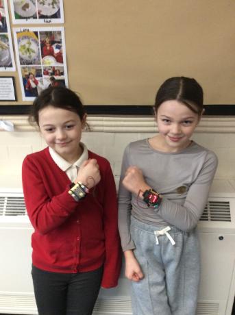 microbits on wrist