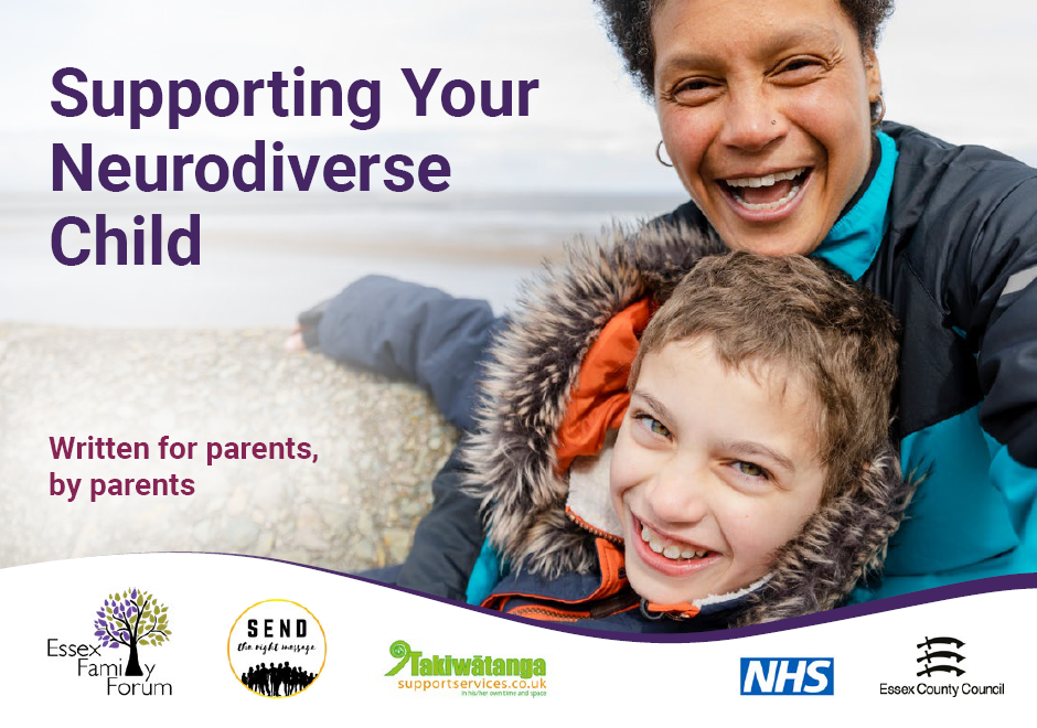 Front page of a PDF titled Supporting your Neurodiverse child